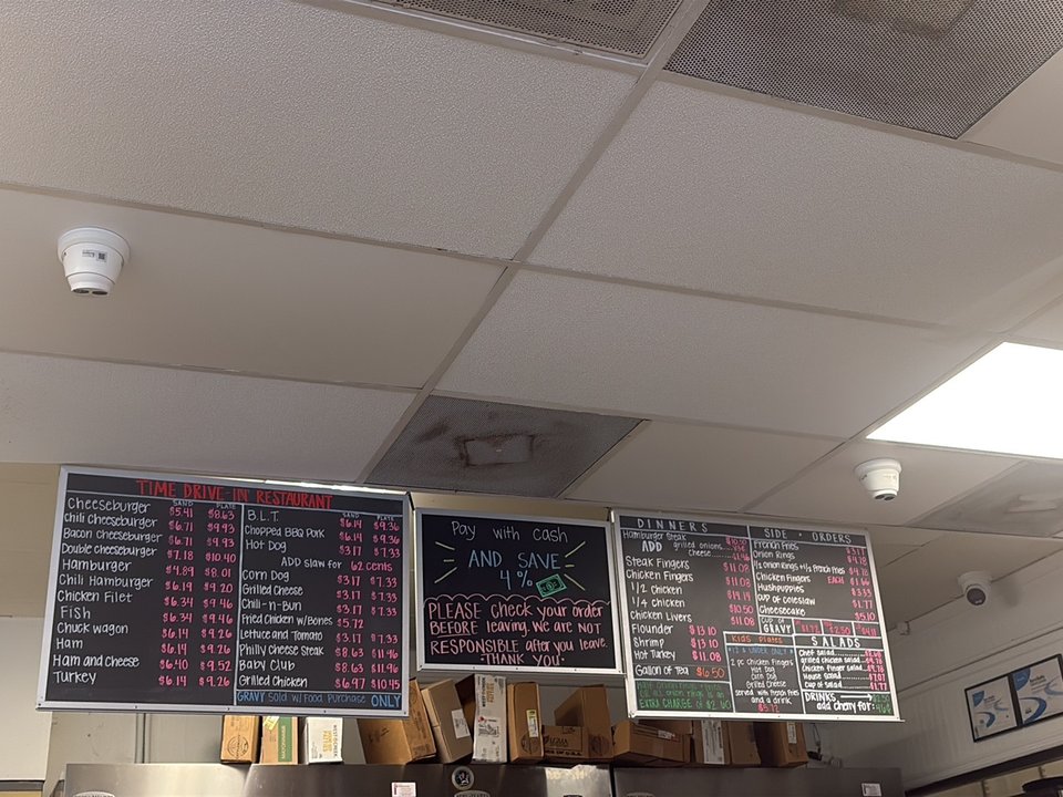 American comfort food served in a casual dining room.