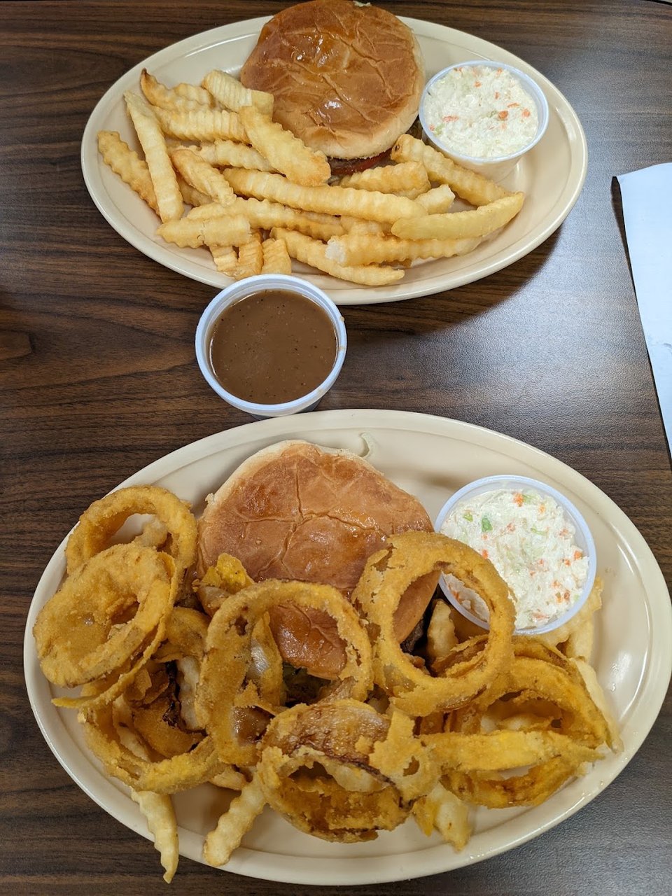 Bacon Cheeseburger Platter